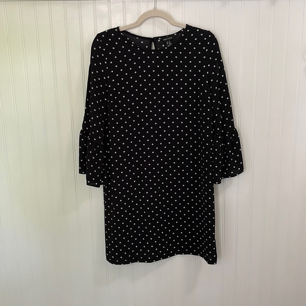 Polka Dot Shift Dress
